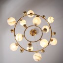 Loft Industry Modern - Space Gold Double Chandelier